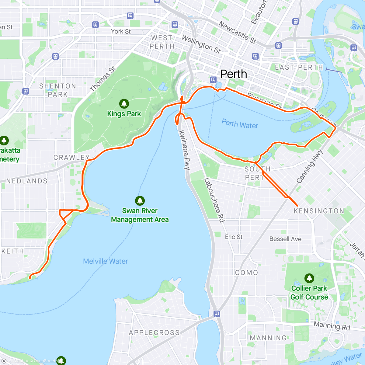 Map of the activity, Finally convinced Rhondyroo to ride with me