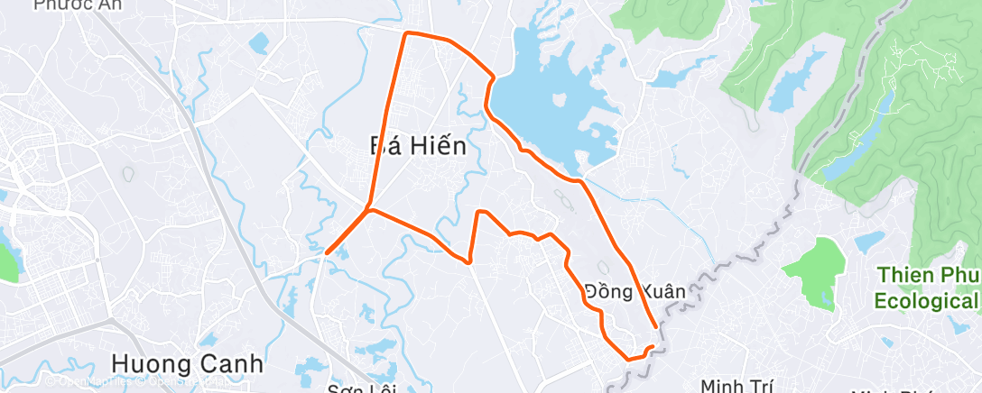 Map of the activity, Nhẹ nhàng 🍂🍂