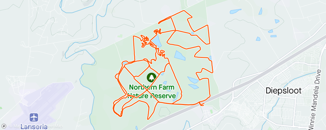Map of the activity, Ride Zone 2 😂🤣