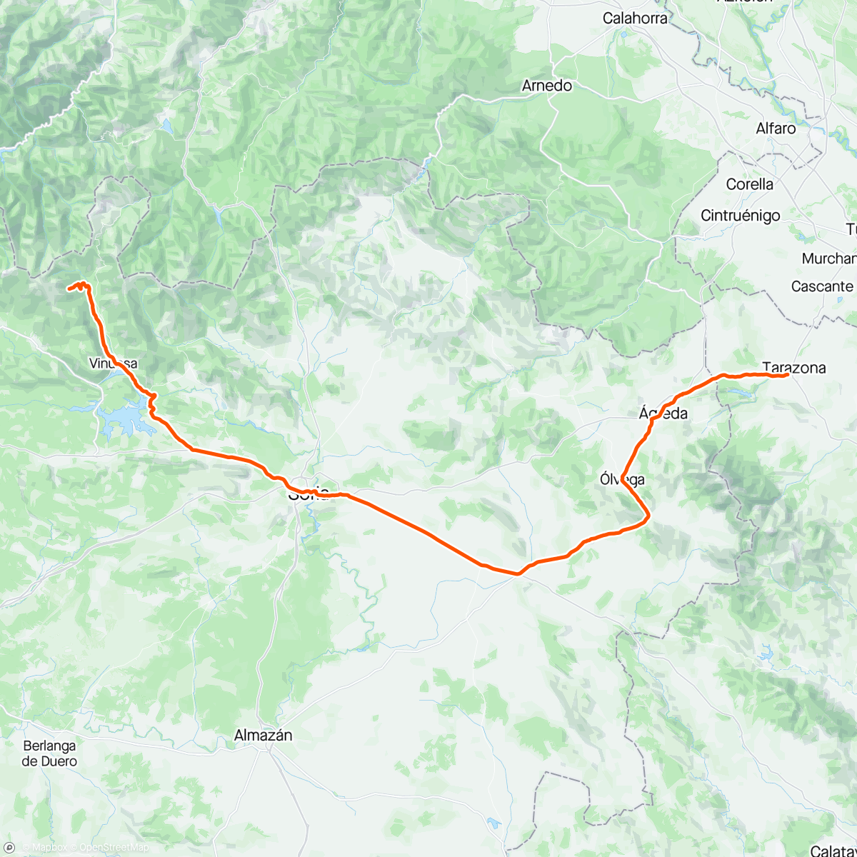 Map of the activity, Vuelta, étape 6 : Victoire 🤩🏆