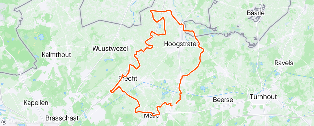 Mapa da atividade, Avondschofke