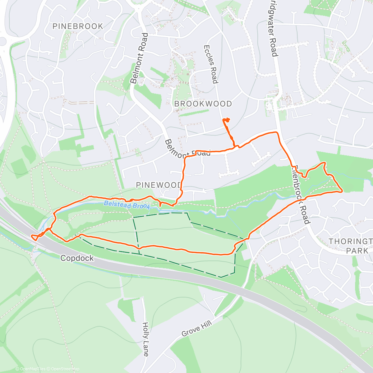 Map of the activity, Walkies Benson Willow and Eadi Dan Sophie and me is it too early to have a 🍸