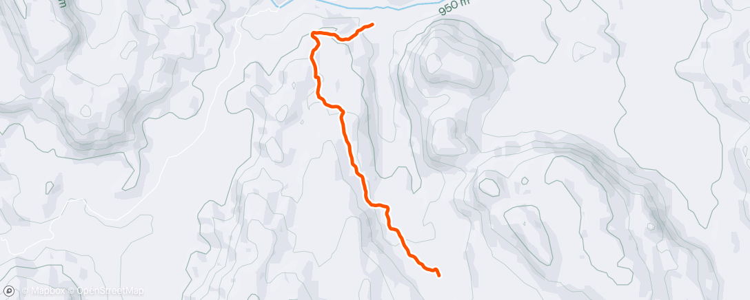 Mapa da atividade, Alto do córrego do Bicão até o Ribeirão do Chiqueiro