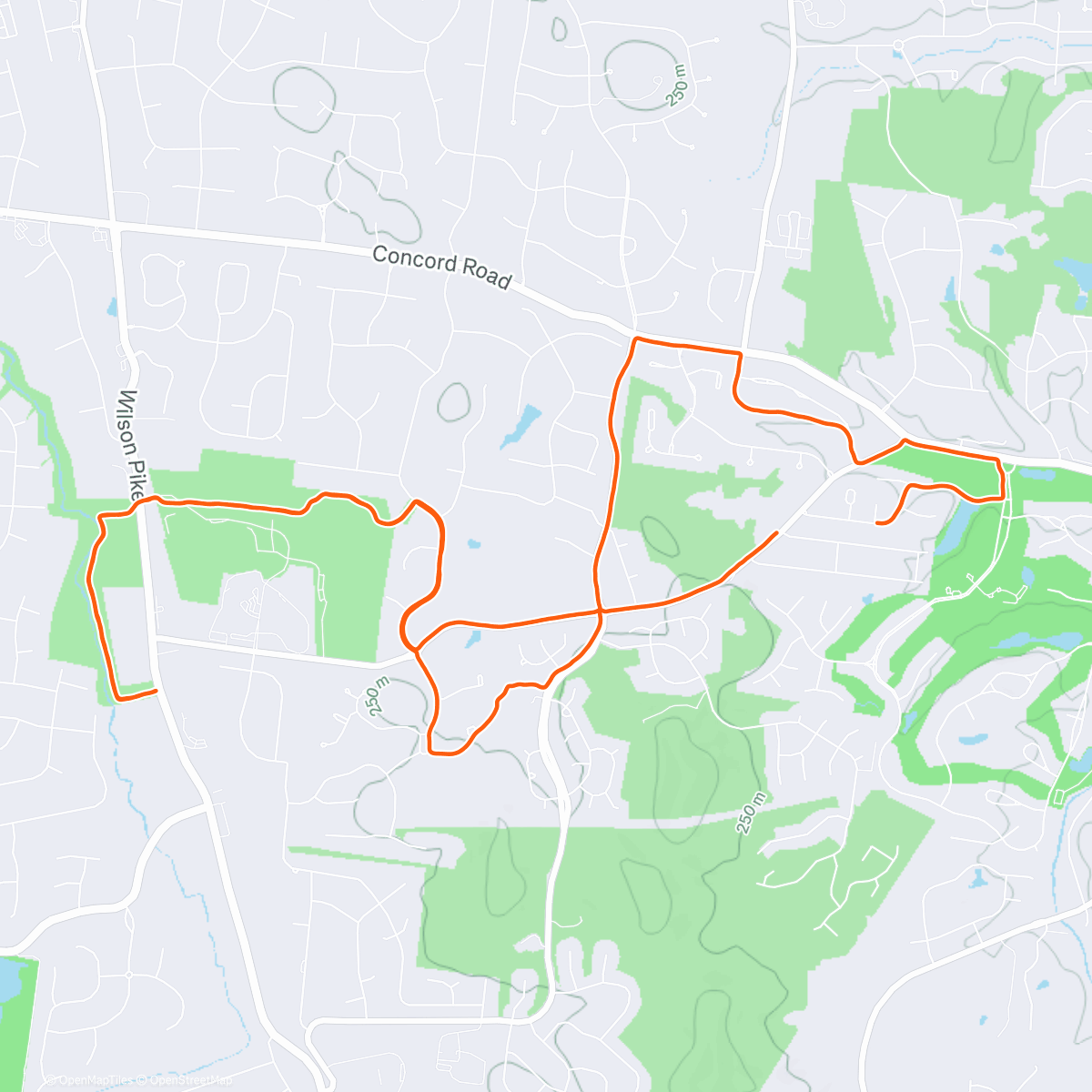 Карта физической активности (Another day down.)