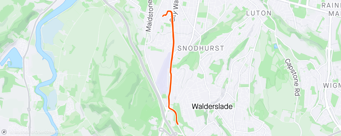 Map of the activity, Run run run