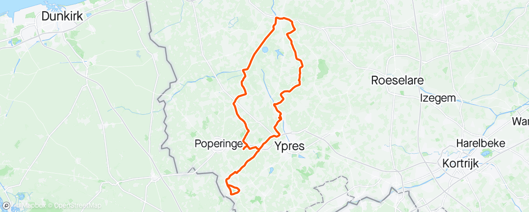 Map of the activity, Rodebergrit