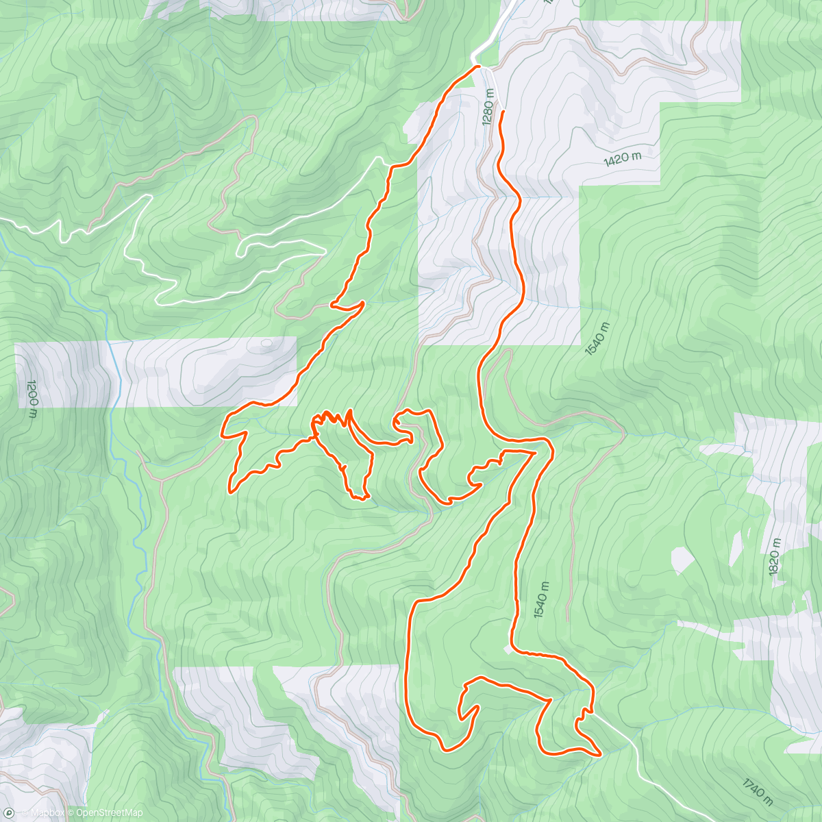 Map of the activity, Checking out Wag trails