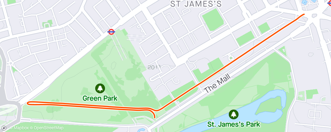 Map of the activity, Zwift - Classique in London, cool down