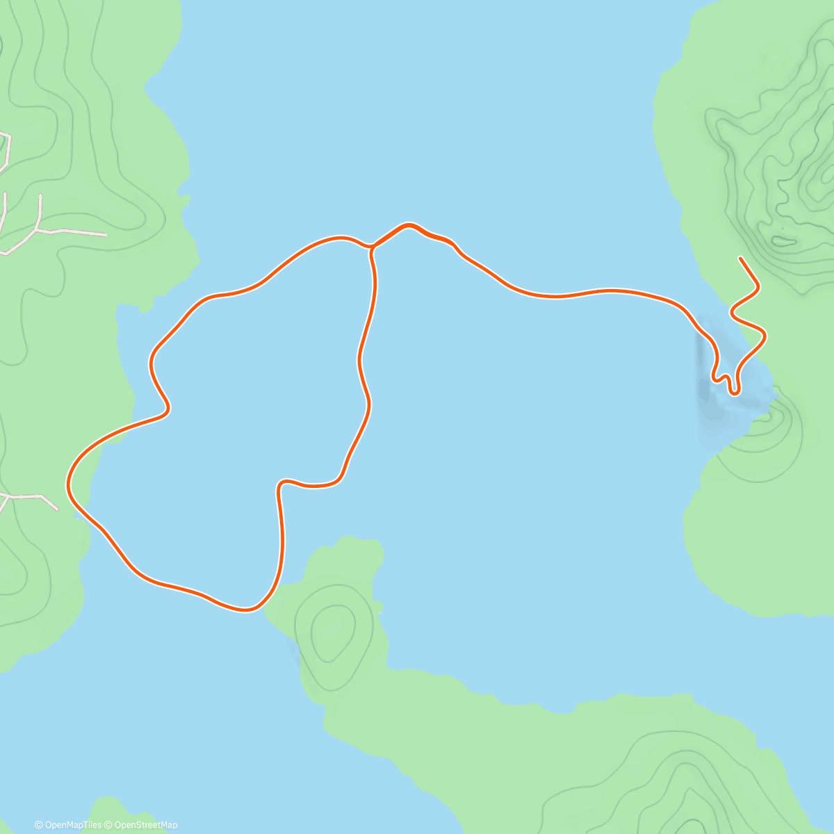 Map of the activity, Zwift - Jarvis Seaside Sprint in Watopia