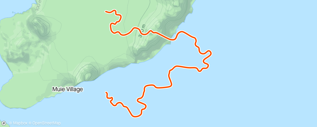 Mapa de la actividad (Zwift - Race: DBR Thursday Race (C) on Sand And Sequoias in Watopia)