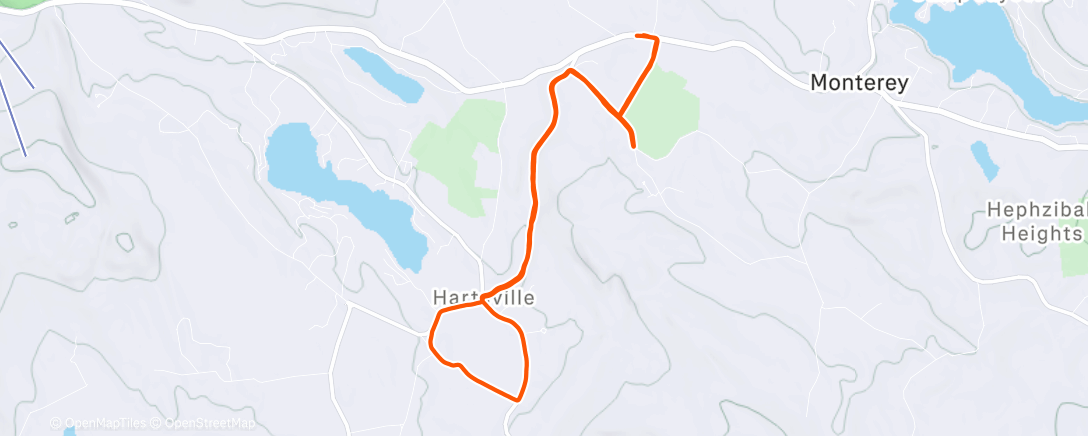 Карта физической активности (that afternoon light 👌)