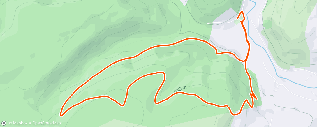 Map of the activity, Tuesday Hills/Fell Race Recce with the Goat ⛰️🥵⛰️