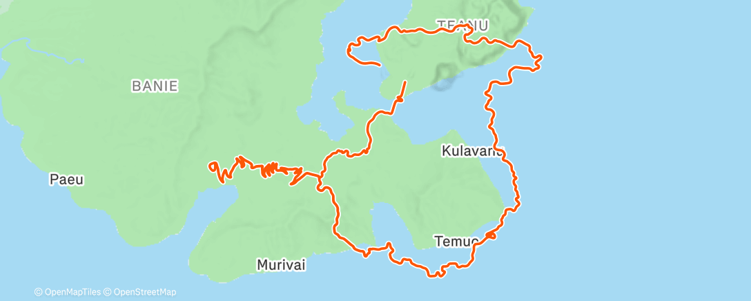 Map of the activity, Zwift - The Big Ring in Watopia