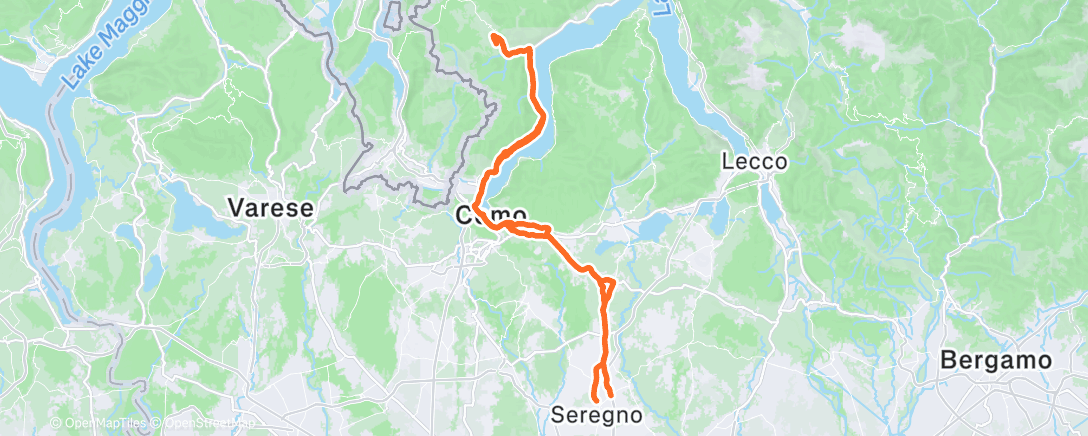 Map of the activity, Endurance con i guys