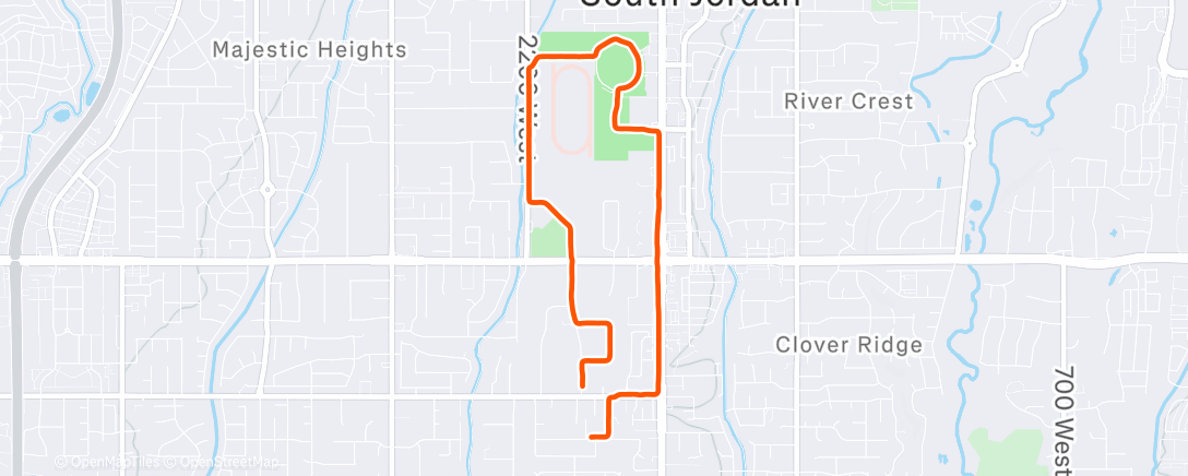 Map of the activity, Christmas Carnitas