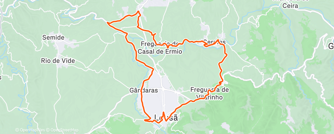 Карта физической активности (Estava muito quente…)