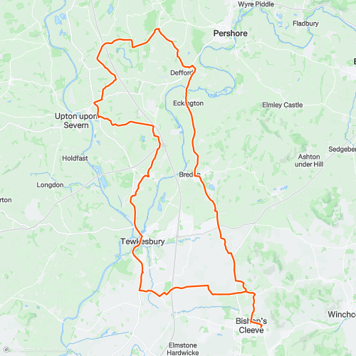 Worcestershire Raid | 60.0 km Road Cycling Route on Strava