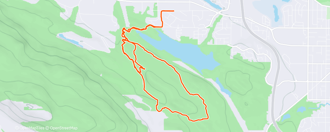 Карта физической активности (Hometown Hoedown)