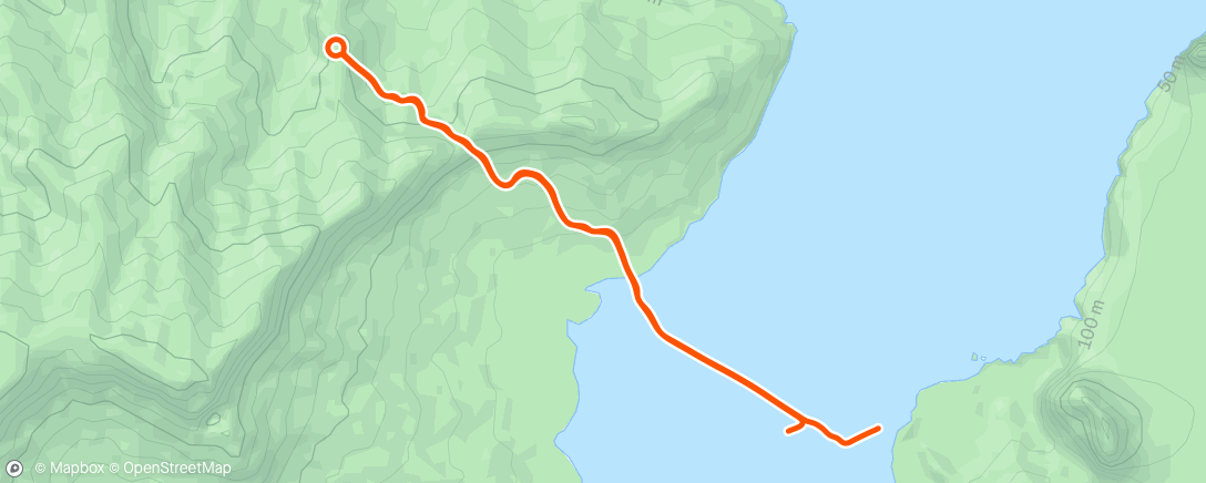 Mappa dell'attività Zwift - Climb Portal: Old Willunga Hill at 100% Elevation in Watopia