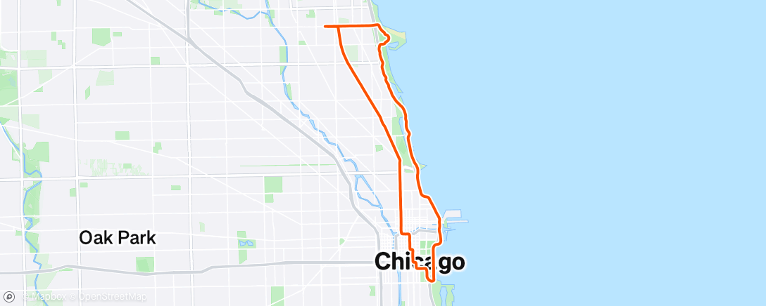 Map of the activity, Morning Ride