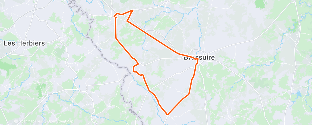 Map of the activity, Sortie avec Michel et Pascal 🚴🚴