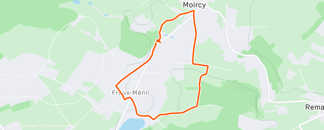 Map of the activity, Balade en famille 🐕