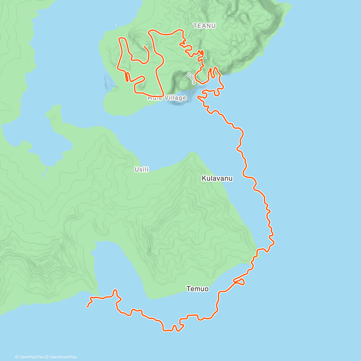 Map of the activity, Zwift - Vo2 Max 3min & 2min on Itza Party in Watopia