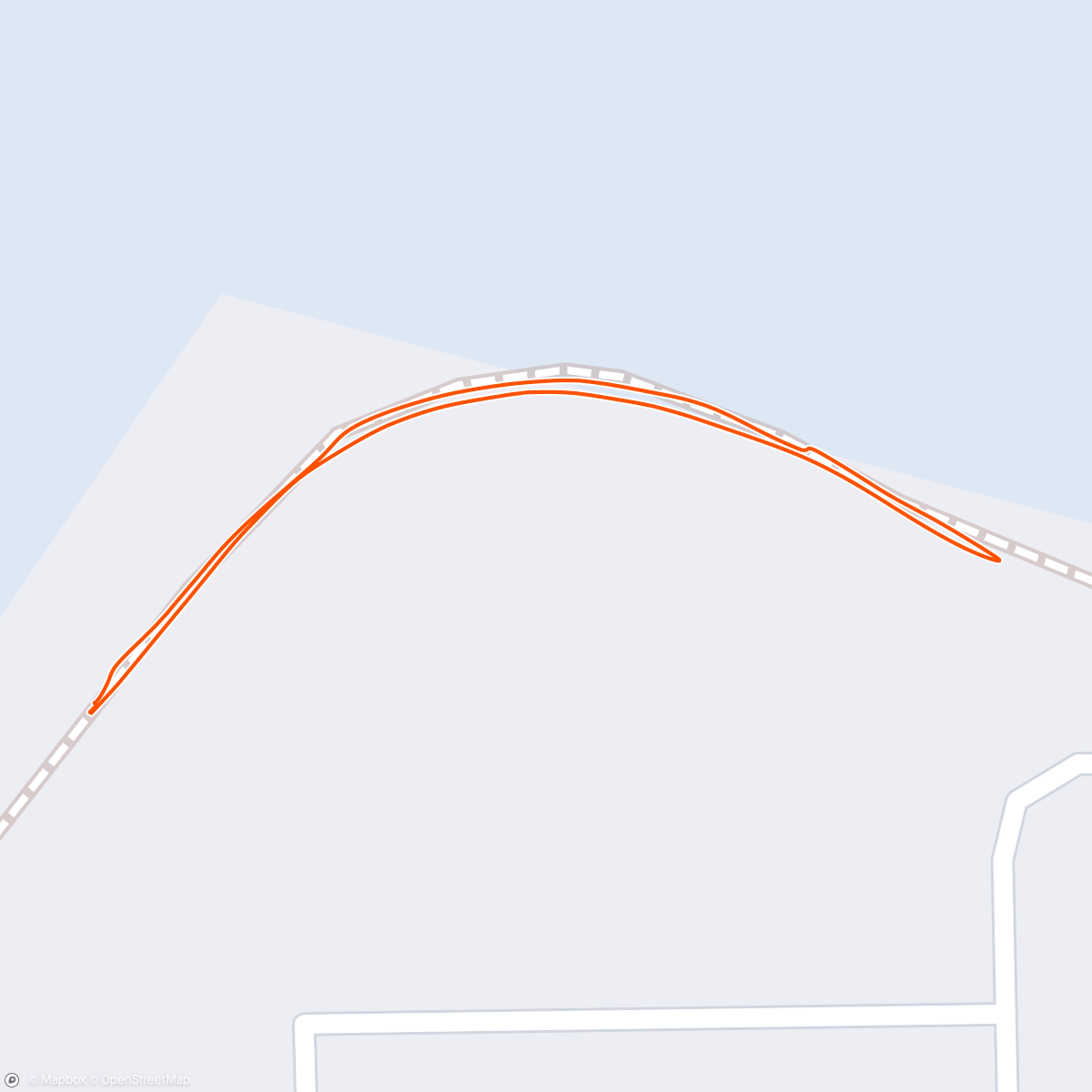 Map of the activity, Afternoon Walk