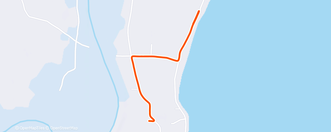 Map of the activity, Morning Ride
