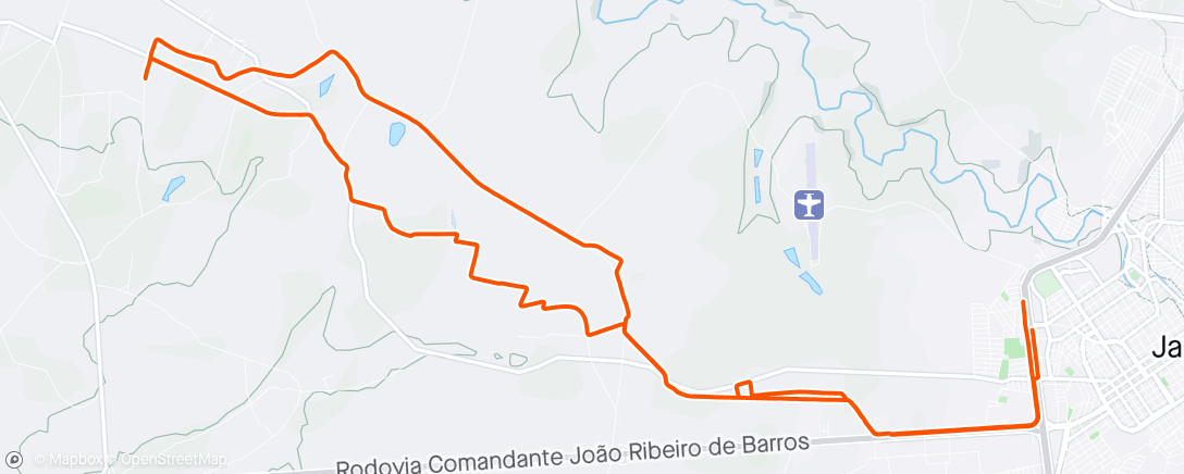 Map of the activity, Retorno ao pedal