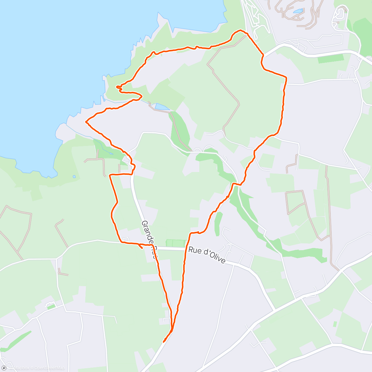 Map of the activity, 13/94/24 Sunny Stroll 😎