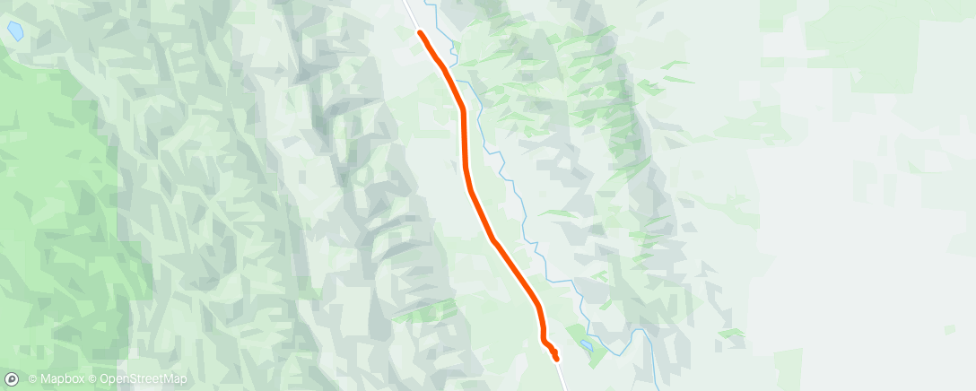 Map of the activity, Guinda and back