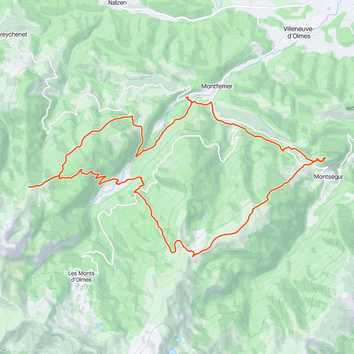 Map of the activity, Sortie montagne presque 2 ans après la dernière.