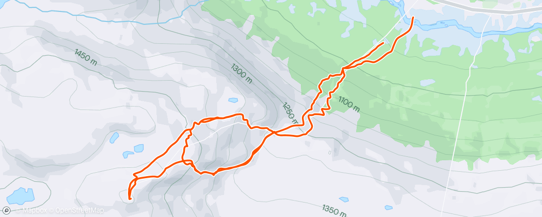 「Lunch Backcountry Ski」活動的地圖