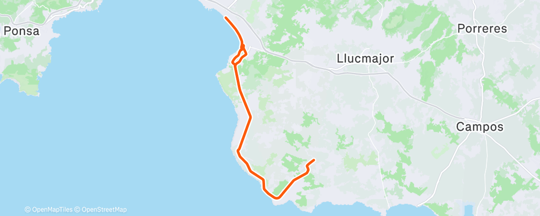 Map of the activity, Day 5 - AM