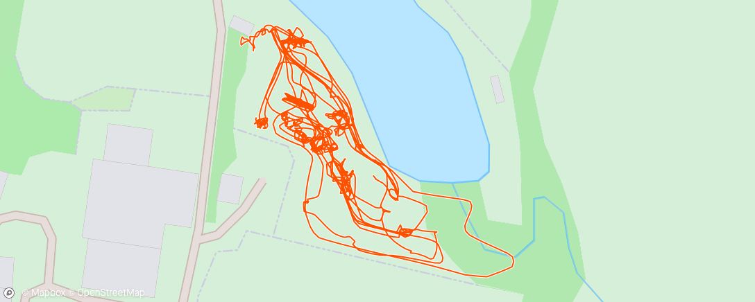 Map of the activity, Obstacle Course Race Training