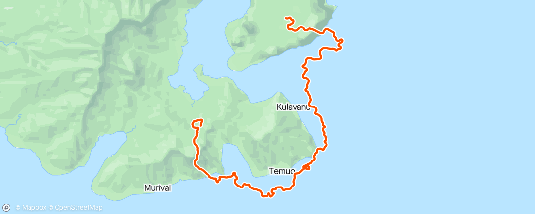 Mapa da atividade, Zwift - Race: Stage 1: Sea Breeze - Going Coastal (D) on Going Coastal in Watopia