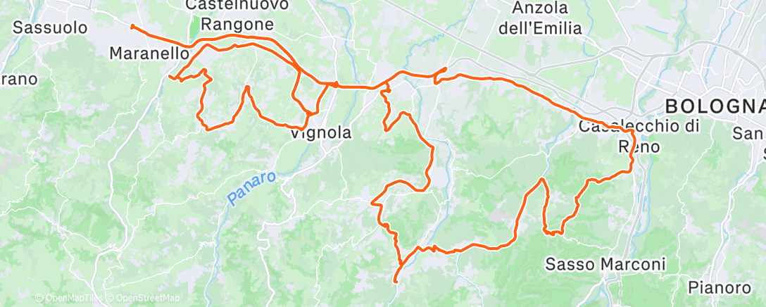Mapa de la actividad (Ultimo del 2025 in gran compagnia🙌🏻😍)