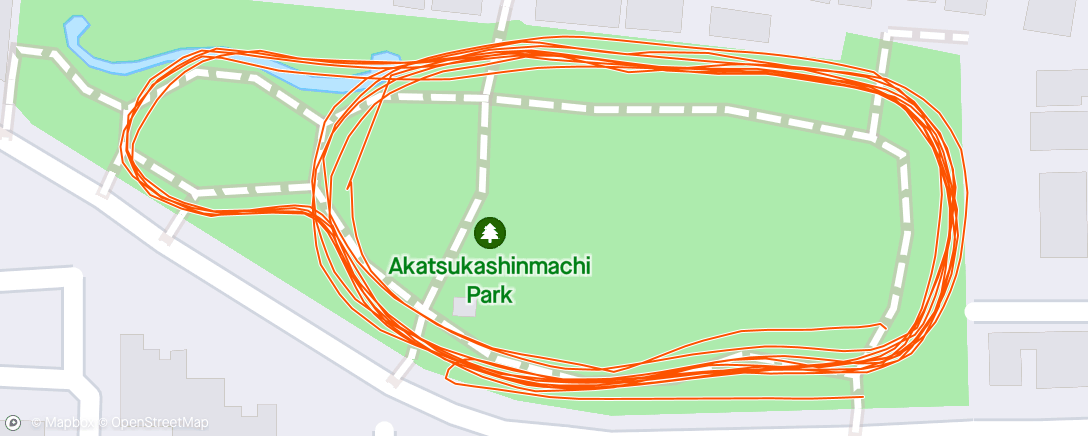 Map of the activity, 赤塚新町公園