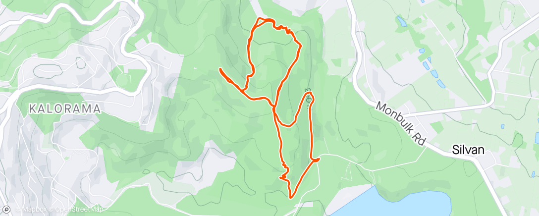 Map of the activity, Pre Night Shift ride