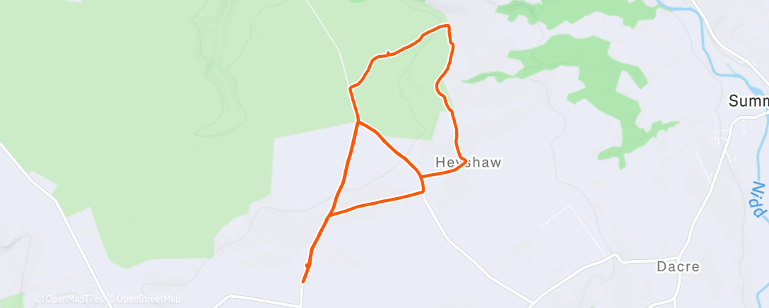 Map of the activity, With some winter sunshine, blue skies and far reaching views,… 🙏😀🏃‍♀️🤸🤩