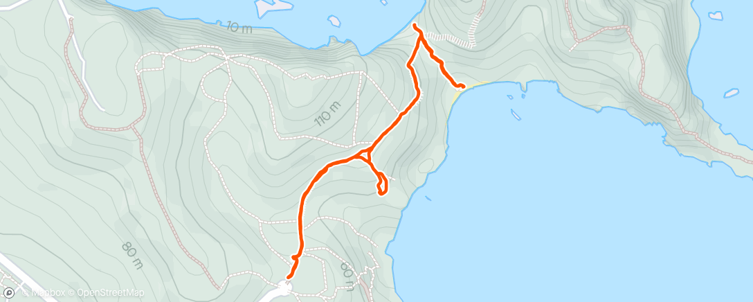 Map of the activity, Ponta de São Lourenço
