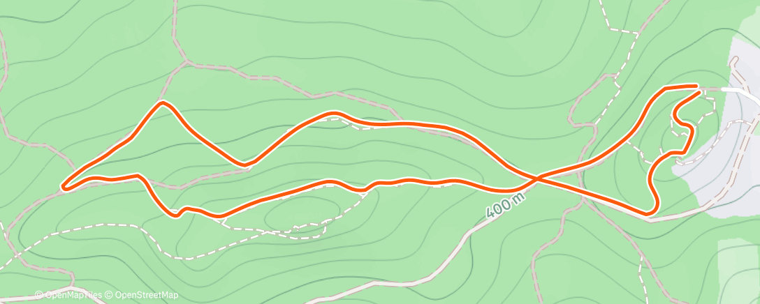 Map of the activity, Mikulášák