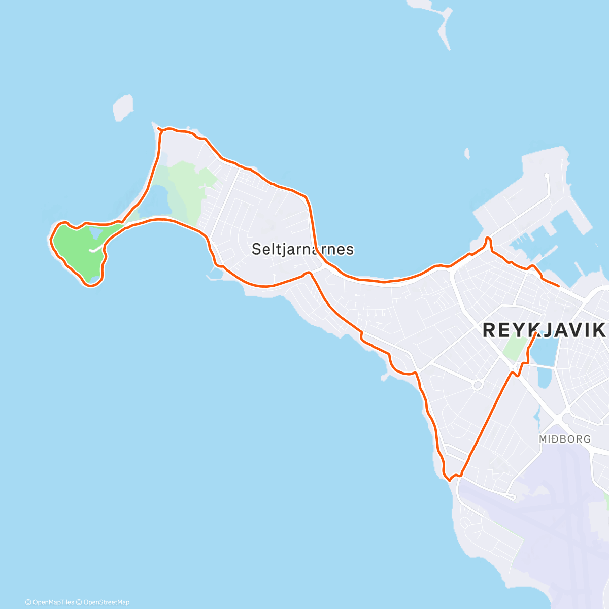 Map of the activity, The Warmer Locales