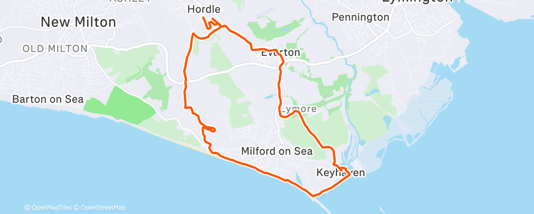 Карта физической активности (Morning Run)