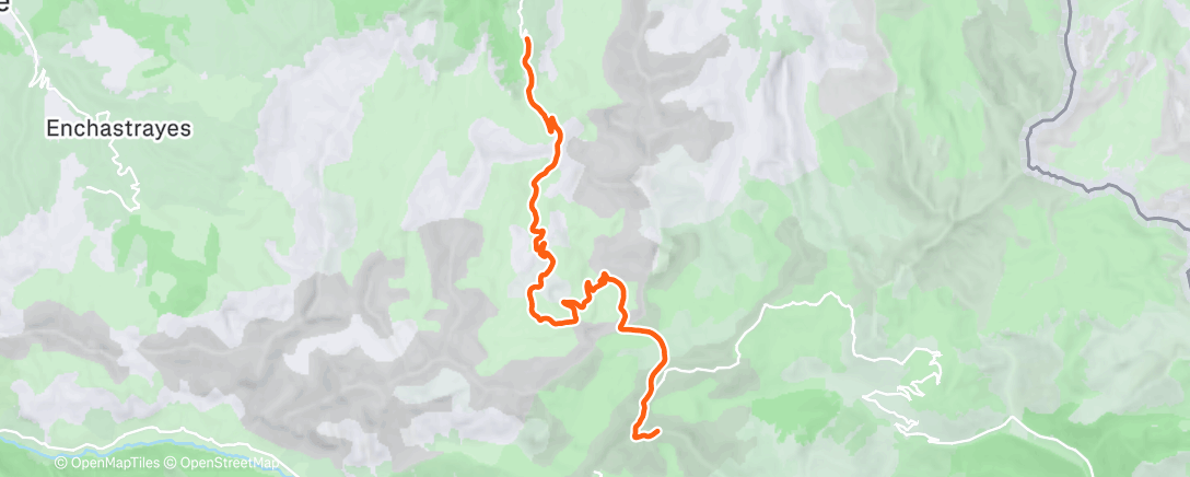 Peta aktivitas, ROUVY - Cime de la Bonette from Lans | France