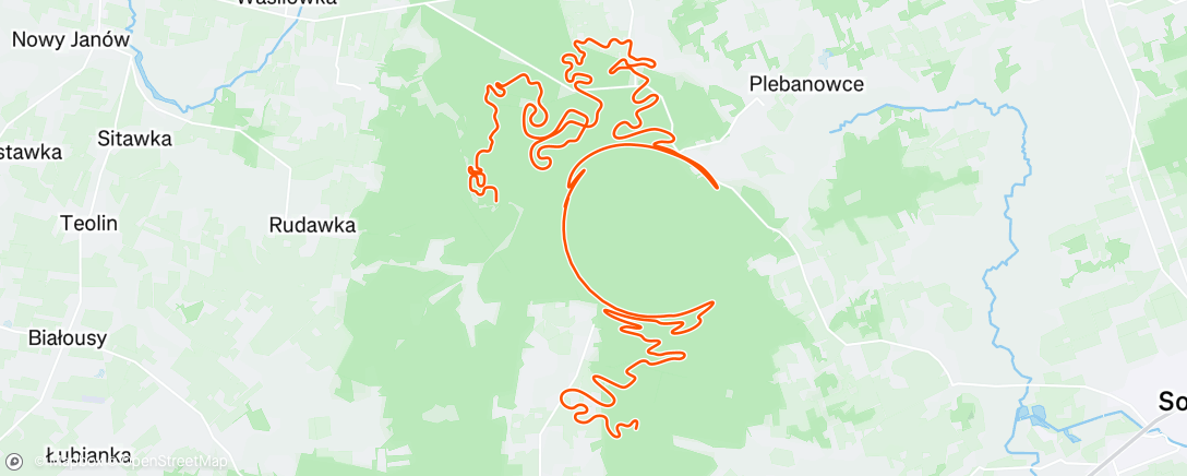 Peta aktivitas, SRC - Women Qualifier Race 1