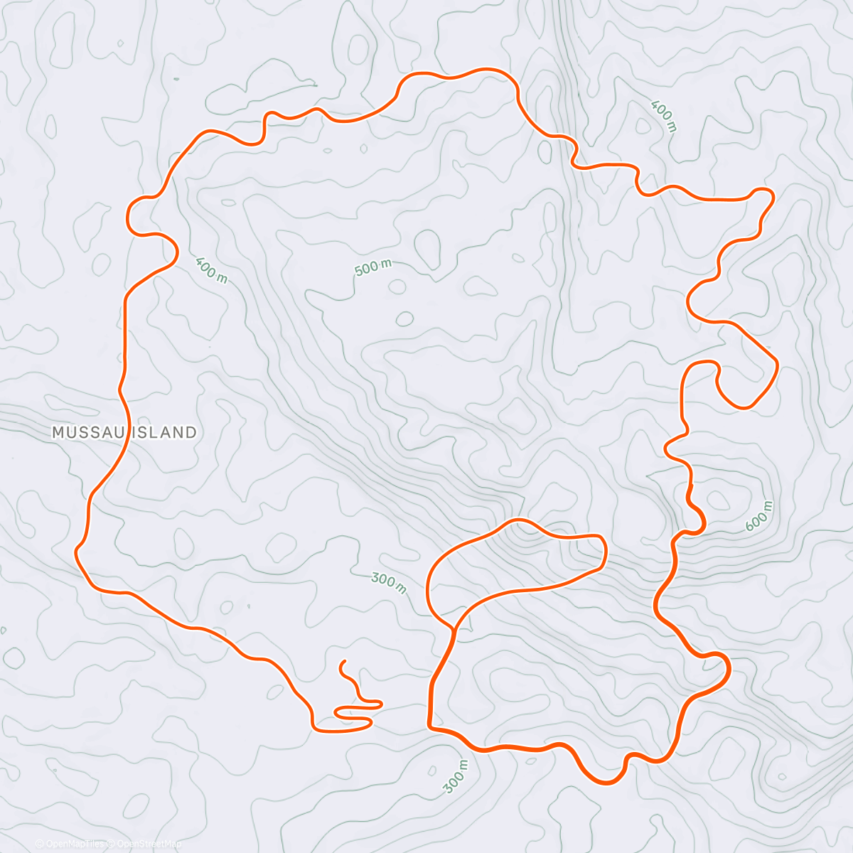 Map of the activity, TrainingPeaks Virtual - So Near Yet So Far