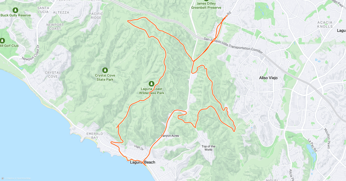 Aliso Viejo - Mountain Bike - Cyclemeter | Strava