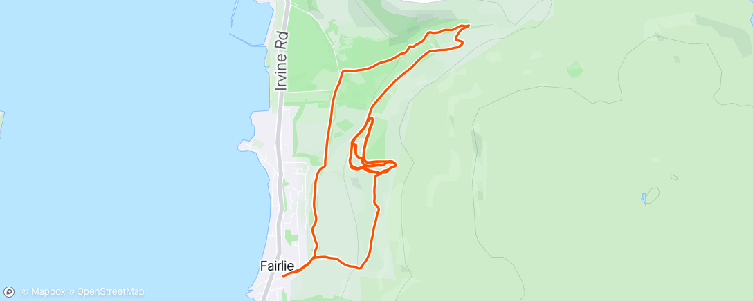 Map of the activity, Fairlie
